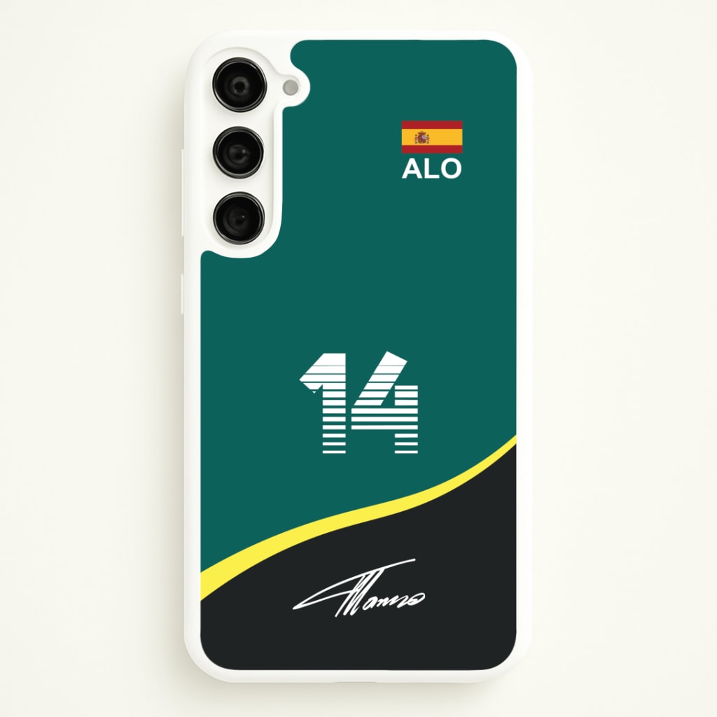 Alonso - F1 Phone Case