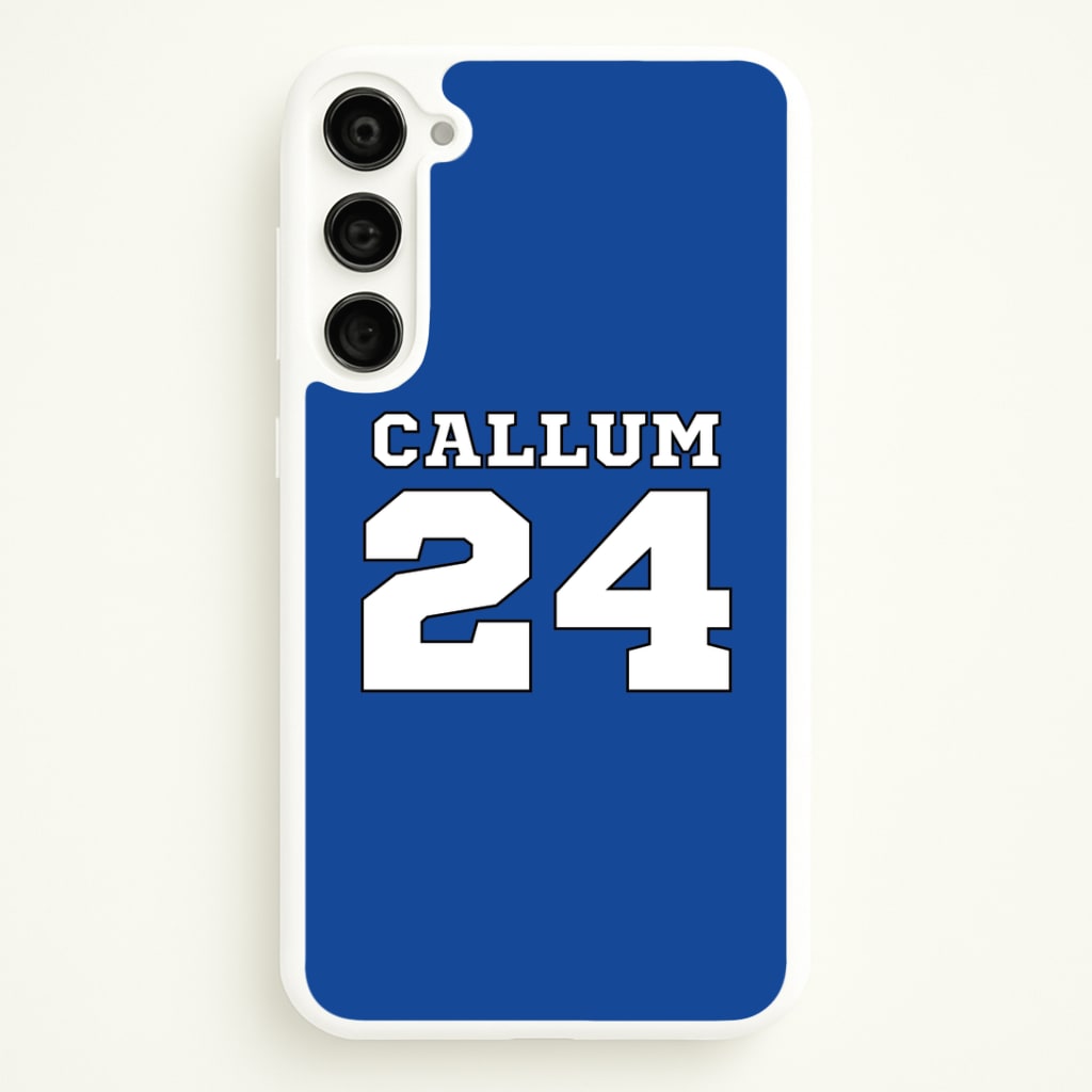 Dark Blue - Personalised Football Phone Case
