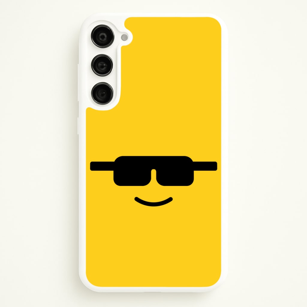 Brick Face Sunglasses Phone Case