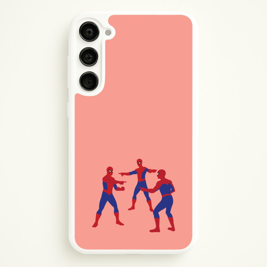 Spider Hero Pointing Meme Phone Case