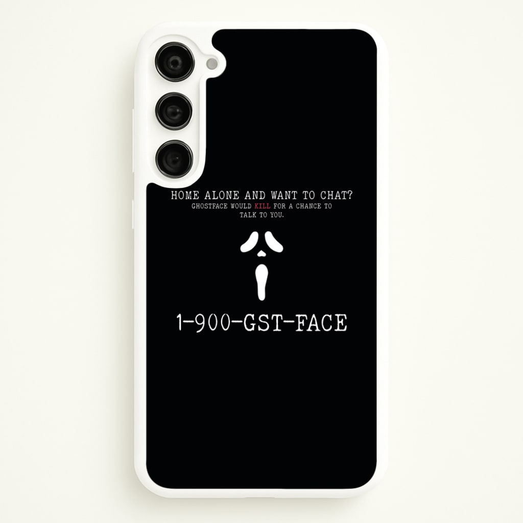 1-800-GST-FACE - Scream Phone Case
