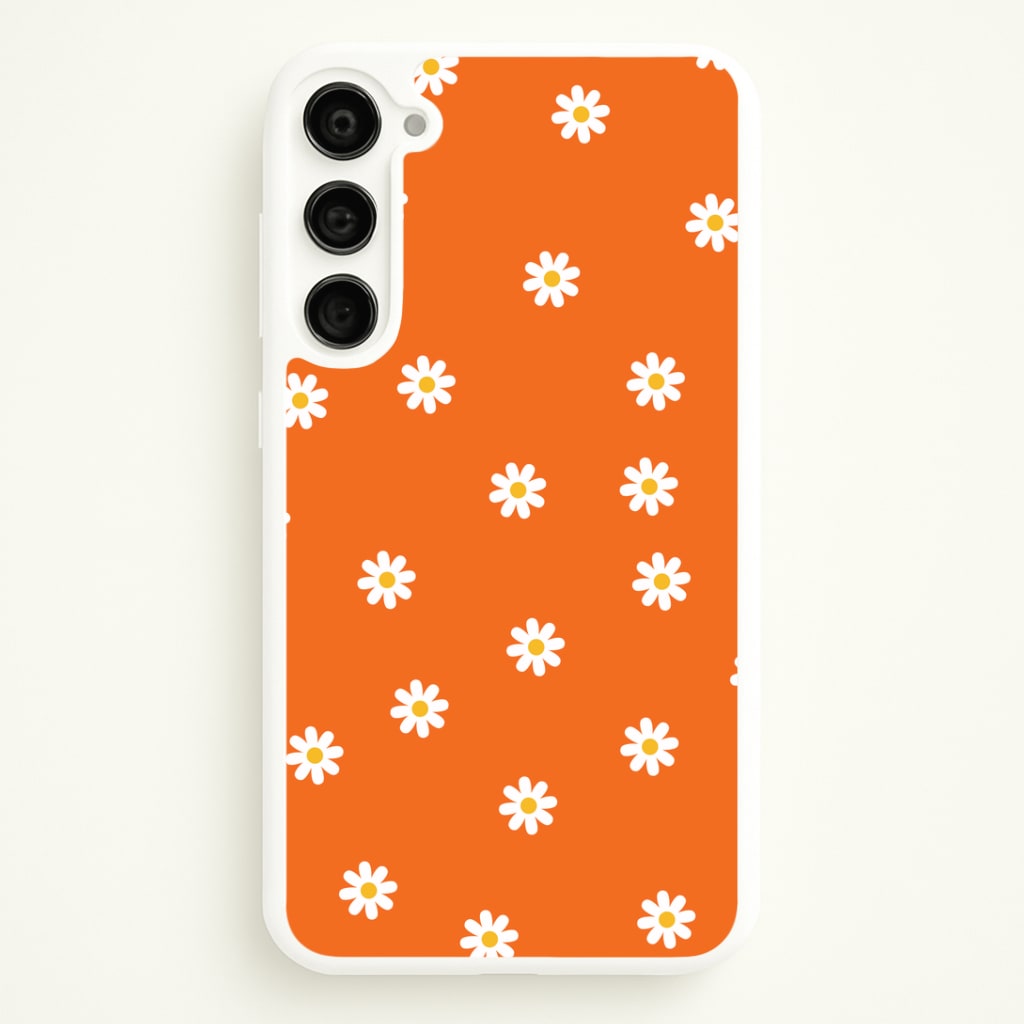Orange Daisies Phone Case