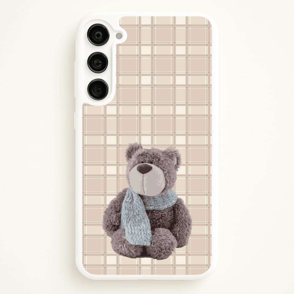 Tartan Teddy Bear Phone Case