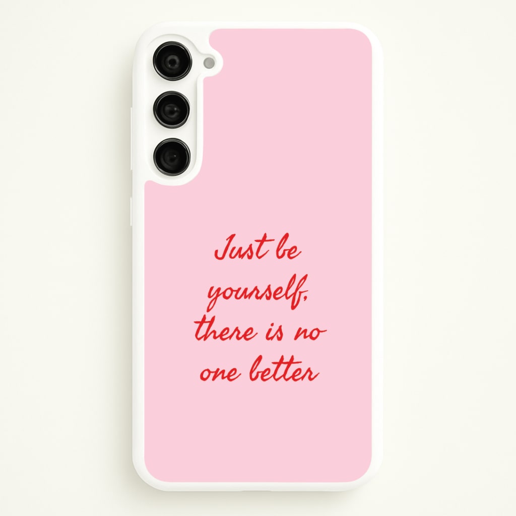 Just Be Yourself Phone Case