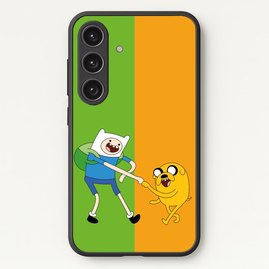 Jake The Dog And Finn The Human Phone Case - Galaxy S24 Plus / Standard