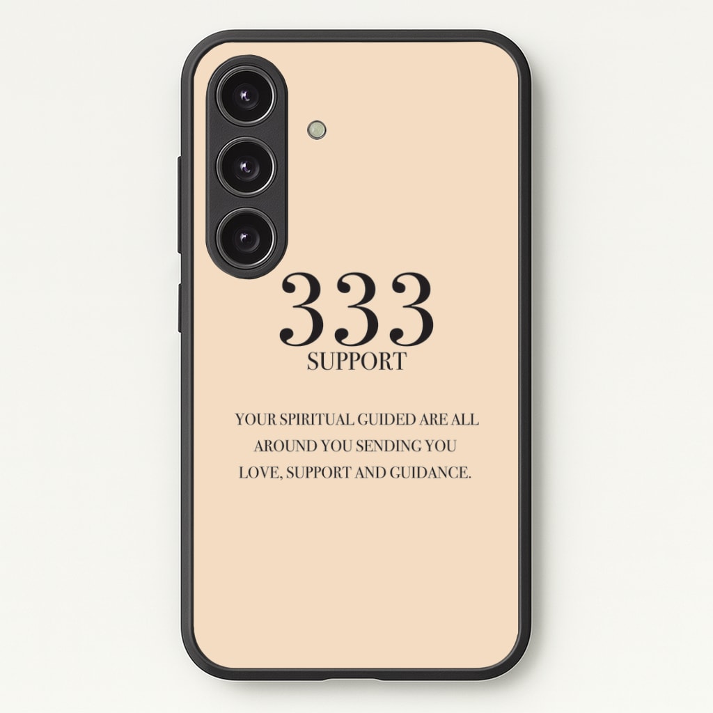 333 - Angel Numbers Phone Case - Galaxy S24 Plus / Standard