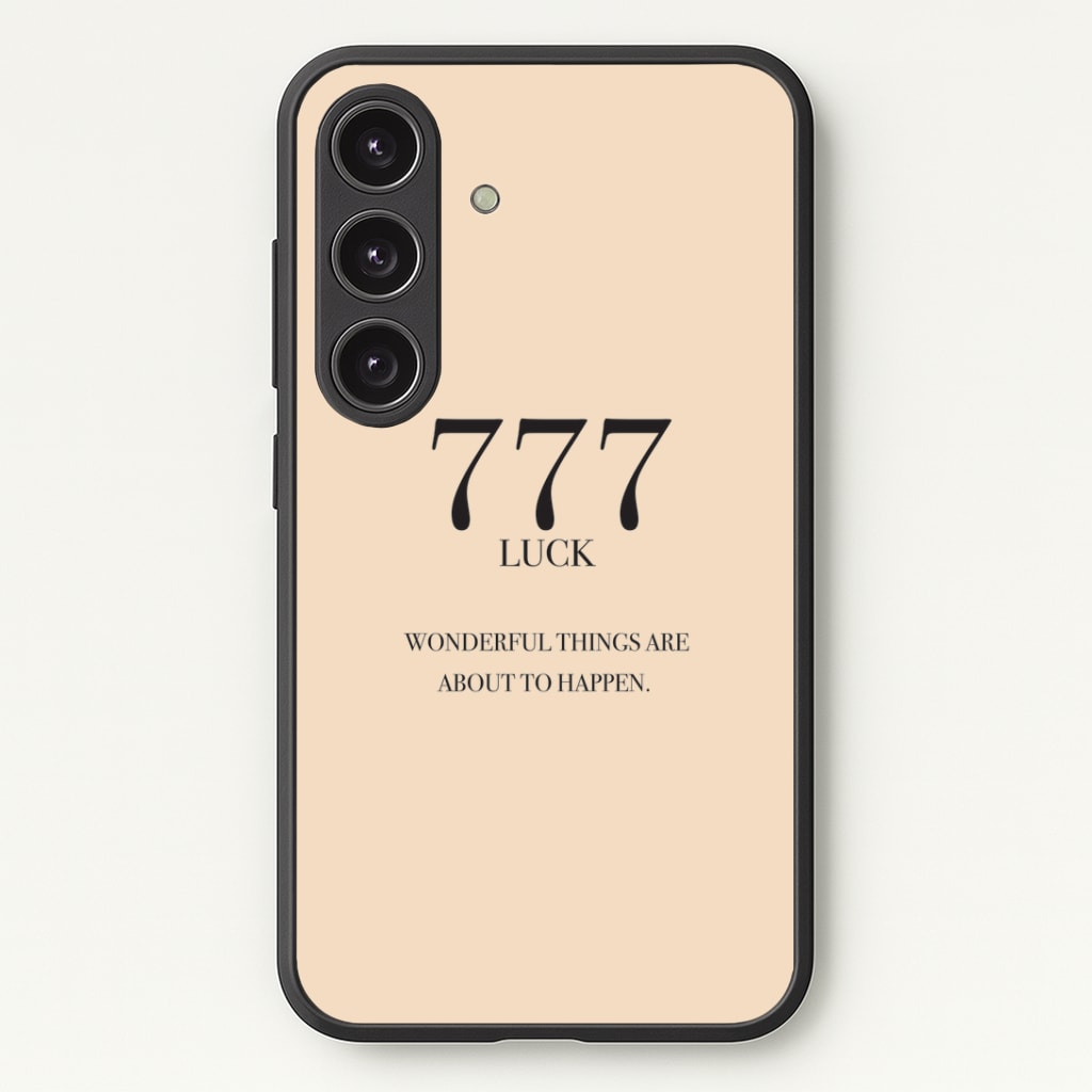 777 - Angel Numbers Phone Case - Galaxy S24 Plus / Standard