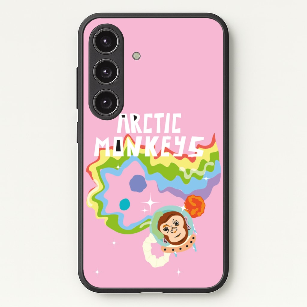 A Monkeys - Pink Phone Case - Galaxy S24 Plus / Standard