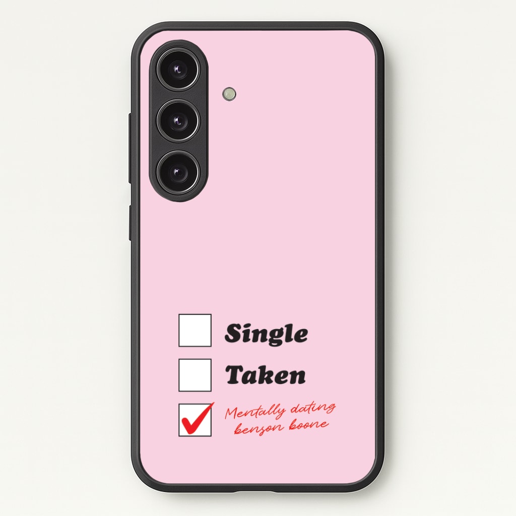 Mentally Dating Benson Phone Case - Galaxy S24 Plus / Standard