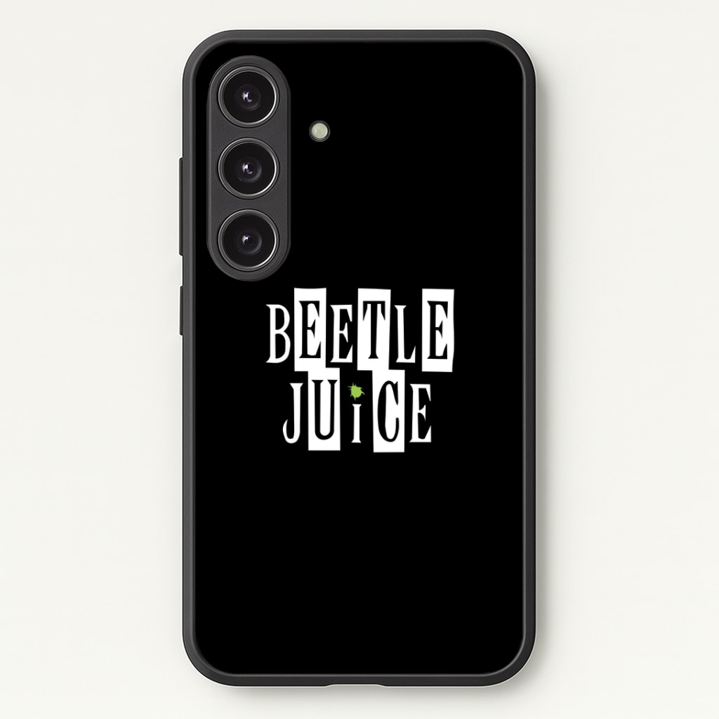 Text - Beetle Halloween Phone Case - Galaxy S24 Plus / Standard