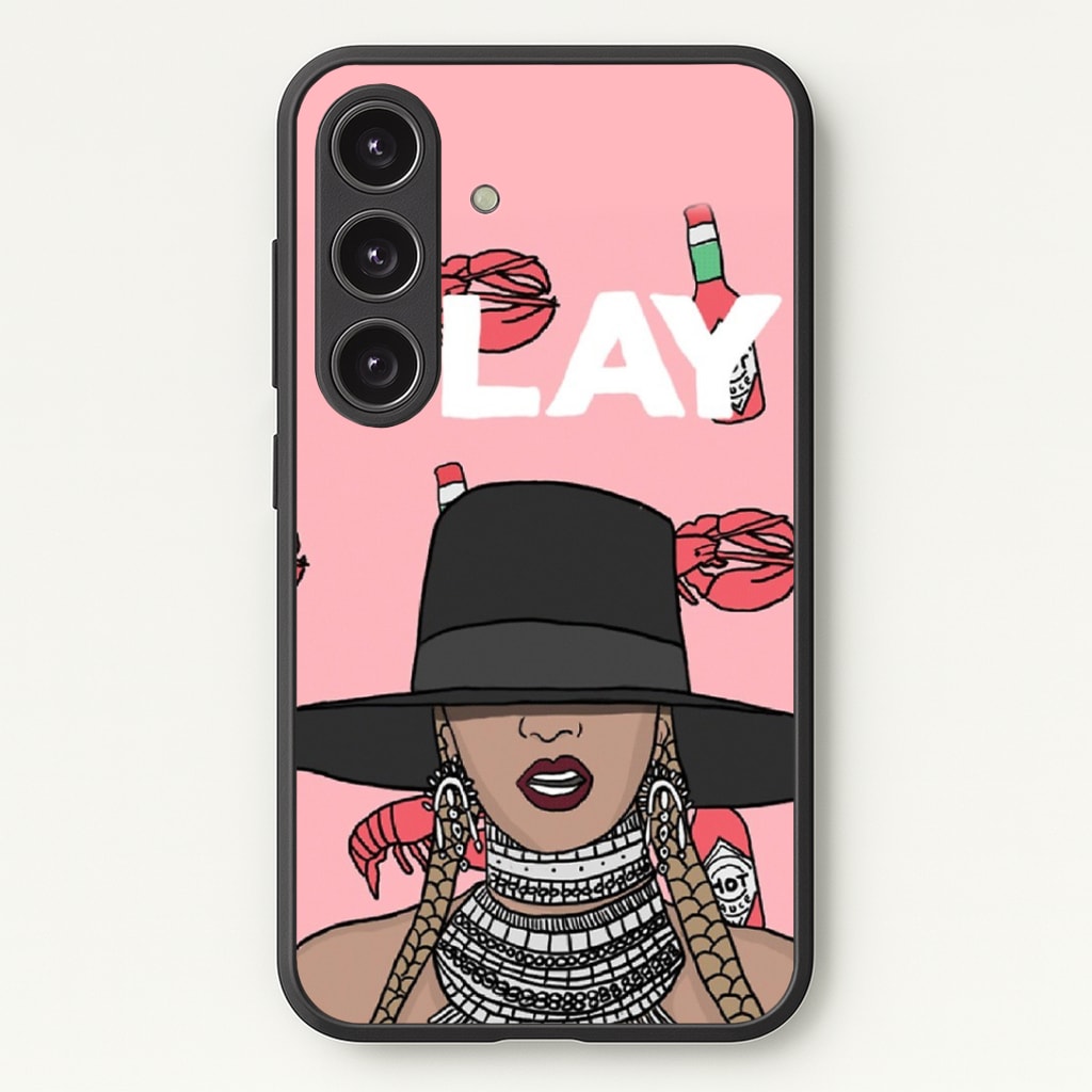 Slay - Queen B Cartoon Phone Case - Galaxy S24 Plus / Standard