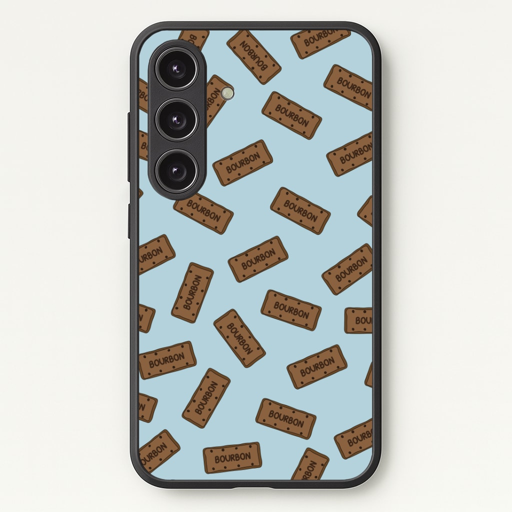 Bourbons - Biscuits Patterns Phone Case - Galaxy S24 Plus / Standard