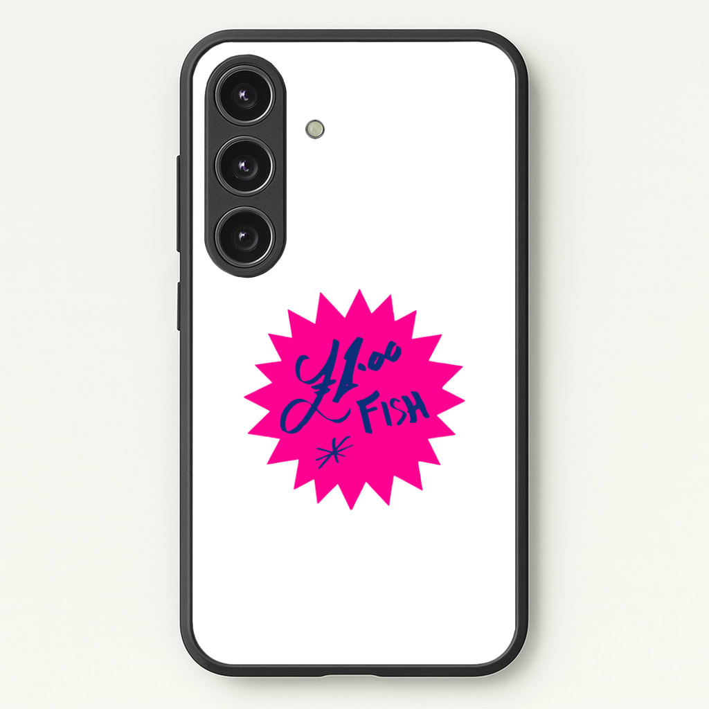 One Pound Fish - British Pop Culture Phone Case - Galaxy S24 Plus / Standard