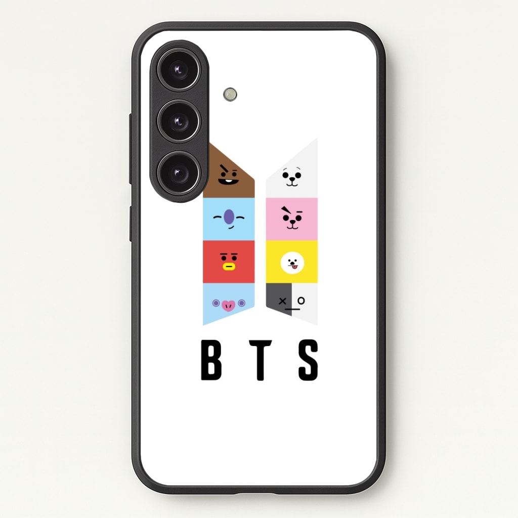 BT21 K-Pop Band Logo Phone Case - Galaxy S24 Plus / Standard