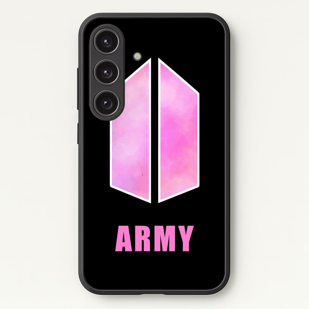 BTS Army Pink - K Pop Phone Case - Galaxy S24 Plus / Standard