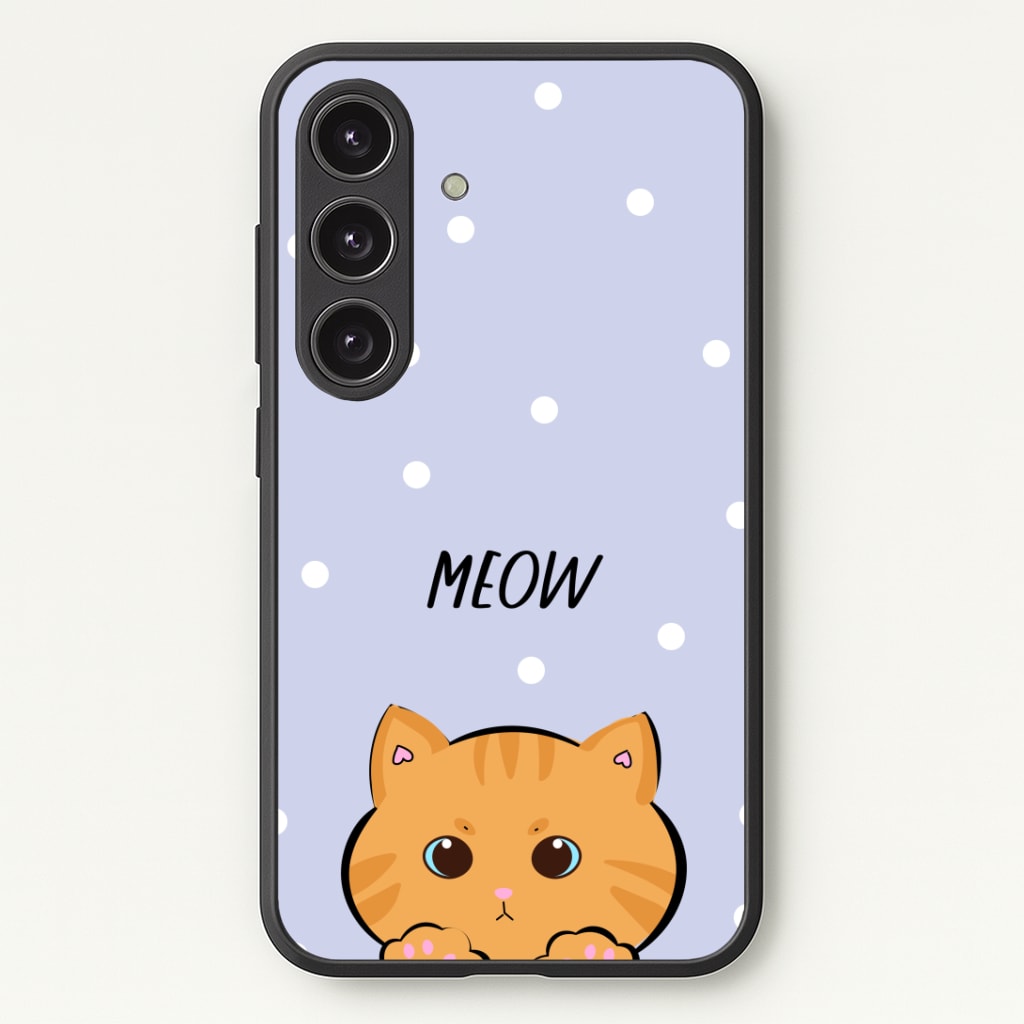 Ginger Cat - Cats Phone Case - Galaxy S24 Plus / Standard
