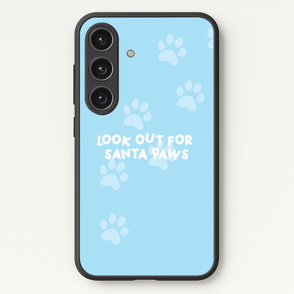 Santa Paws - Christmas Phone Case - Galaxy S24 Plus / Standard