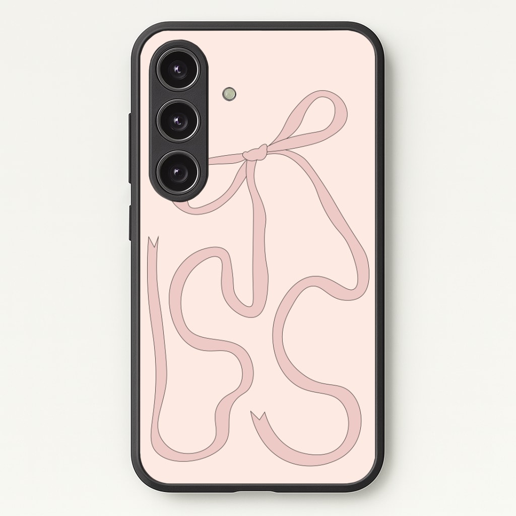 Pink Ribbon Phone Case - Galaxy S24 Plus / Standard