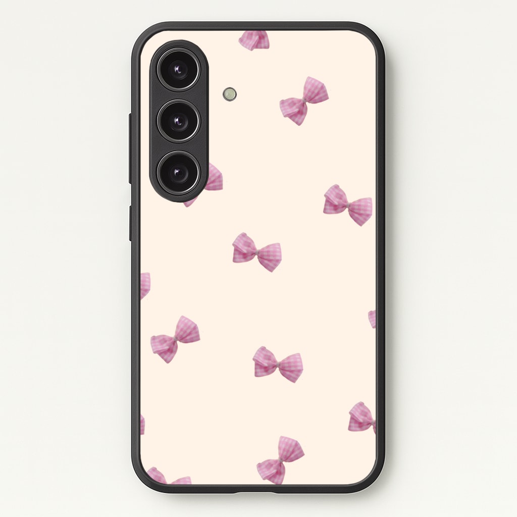 Pink Coquette Bows Phone Case - Galaxy S24 Plus / Standard