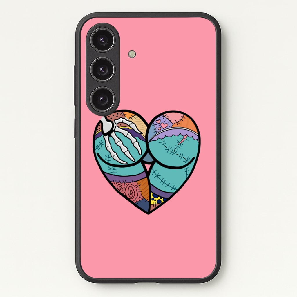 Sally And Jack Heart - TNBC Phone Case - Galaxy S24 Plus / Standard