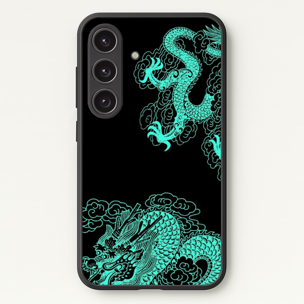 Green Dragon Phone Case - Galaxy S24 Plus / Standard