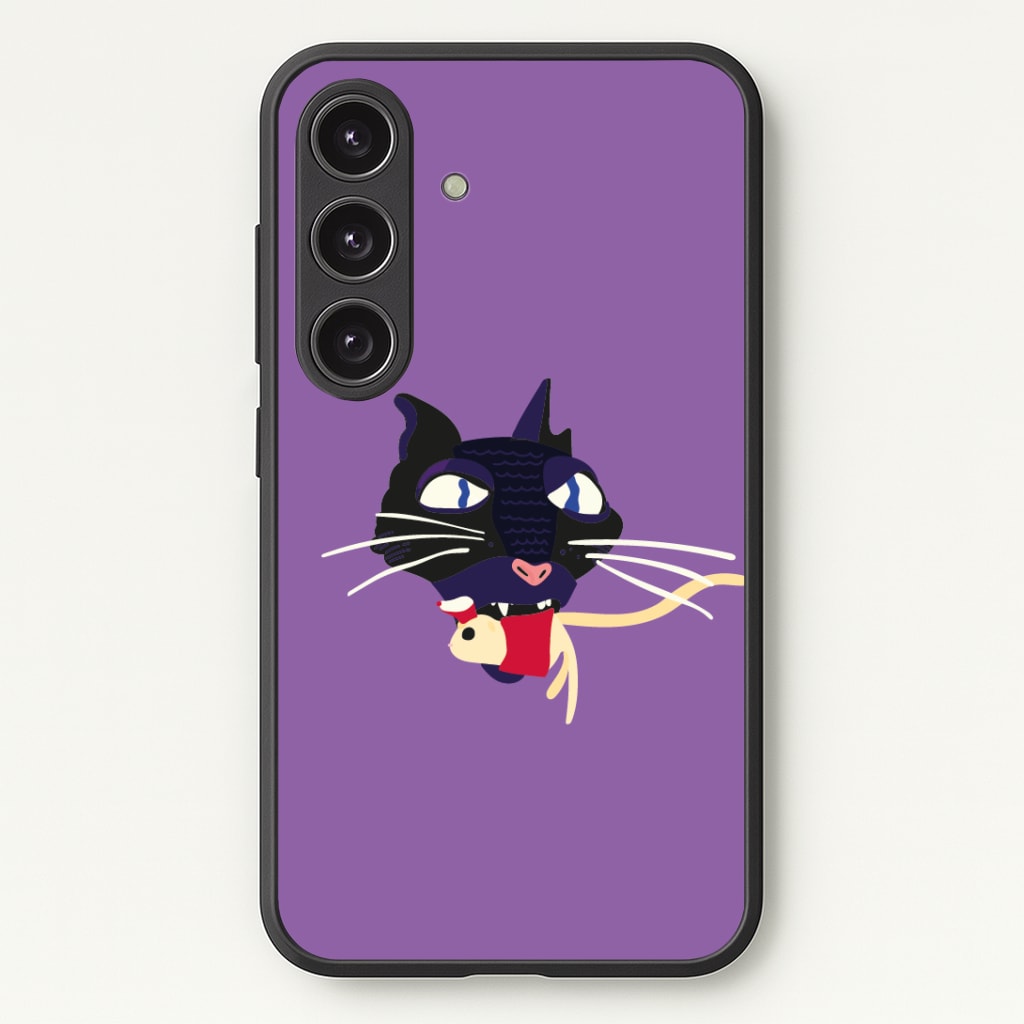 Mouse Eating Phone Case - Galaxy S24 Plus / Standard