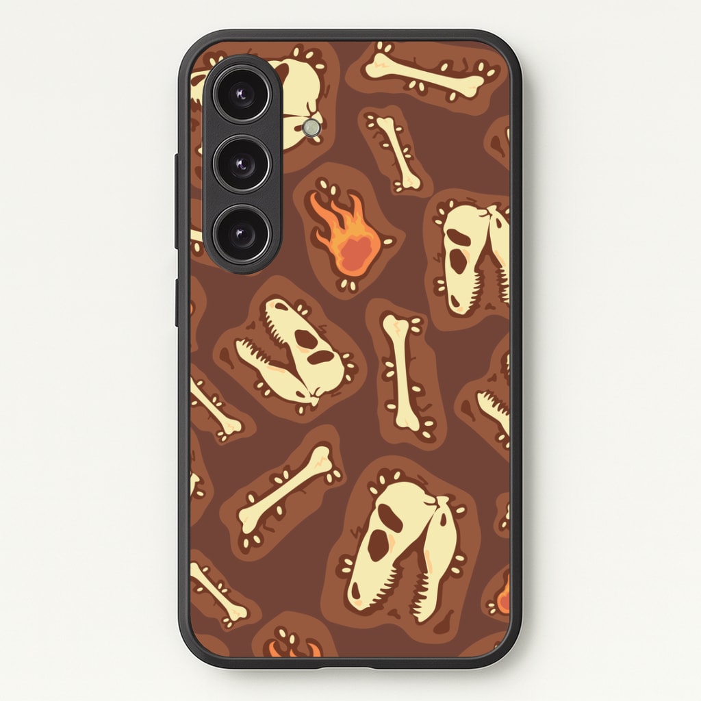 Bones And Skulls - Dinosaurs Phone Case - Galaxy S24 Plus / Standard