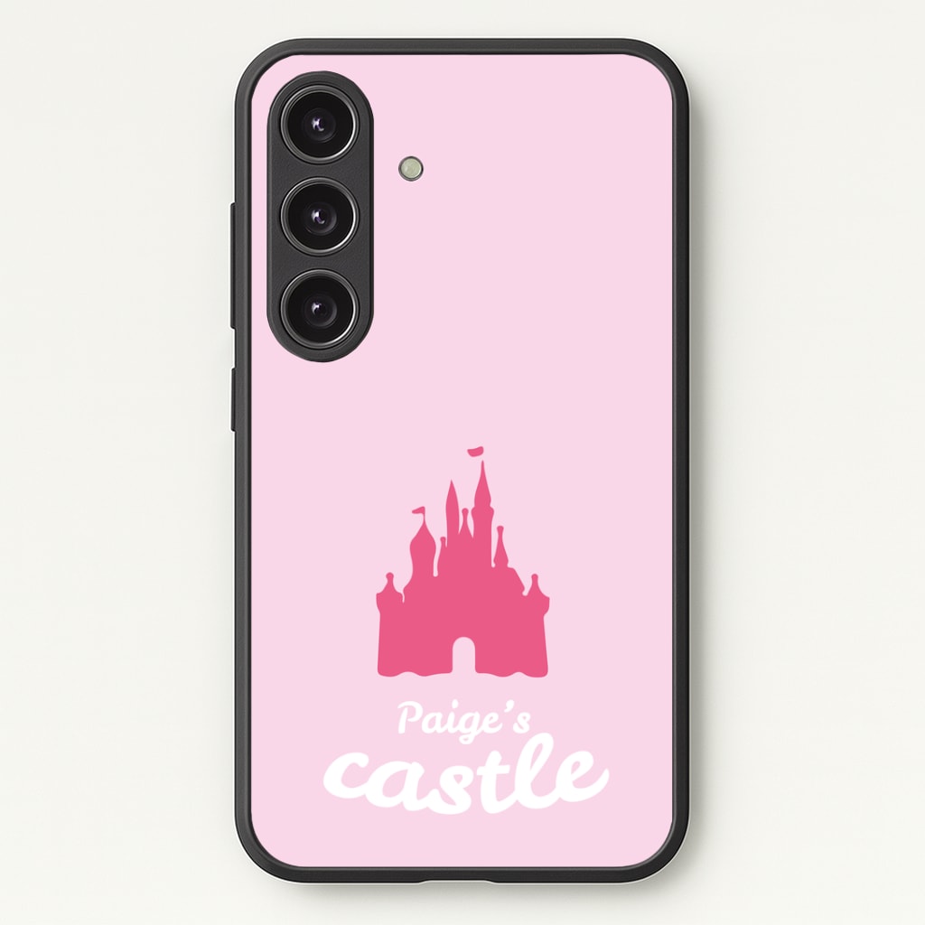 Fairytale Castle - Personalised Fairytale Phone Case - Galaxy S24 Plus / Standard