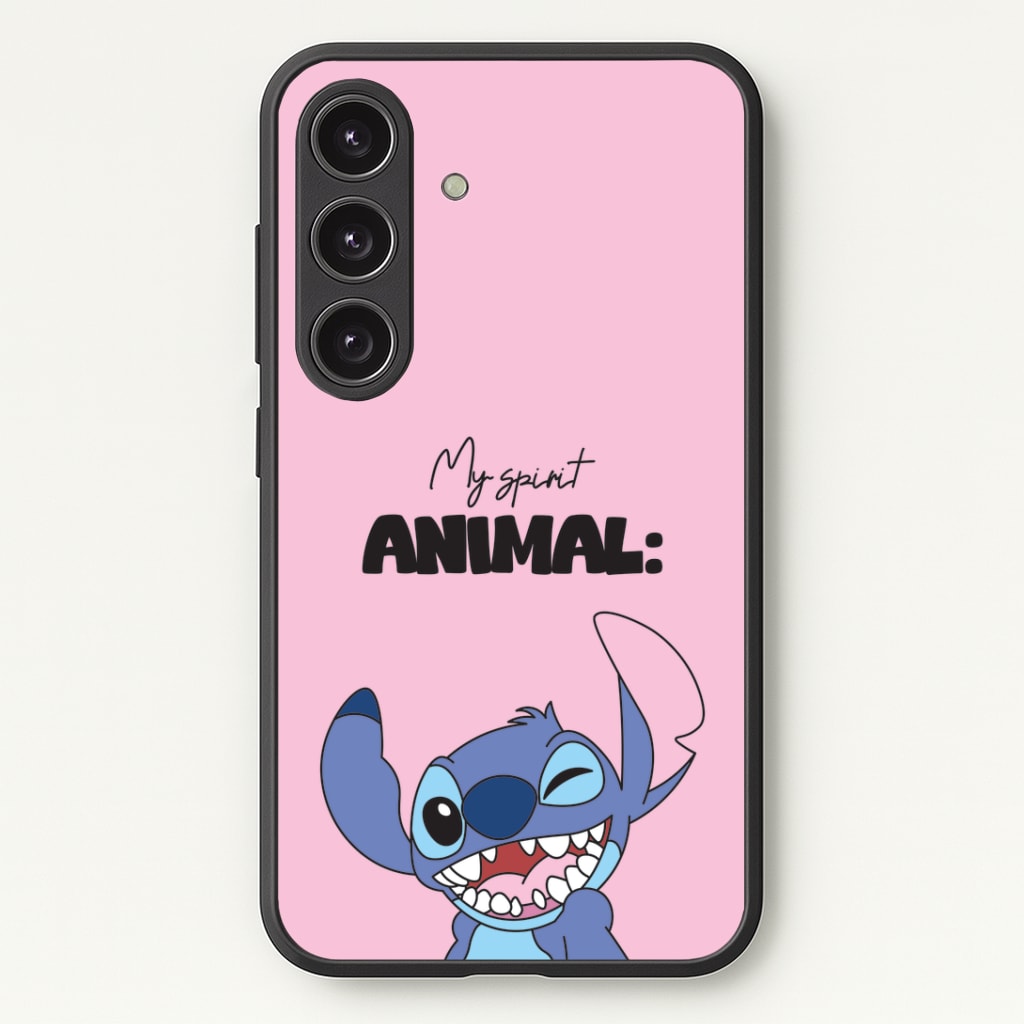 My Sprit Animal Blue Alien Phone Case - Galaxy S24 Plus / Standard