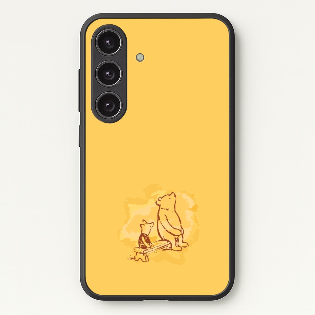 Winnie & Pig Phone Case - Galaxy S24 Plus / Standard