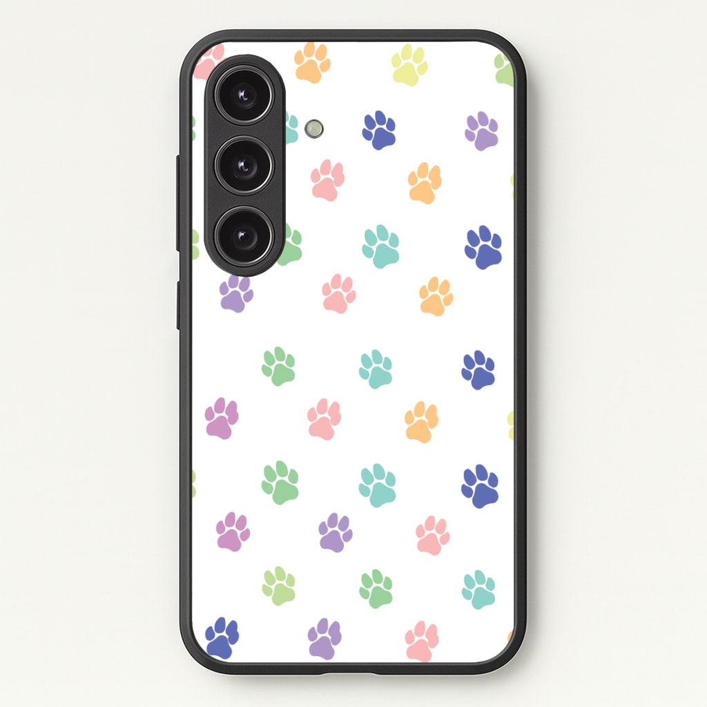 Coloured patterns - Dog Patterns Phone Case - Galaxy S24 Plus / Standard