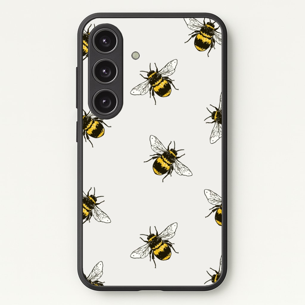 Bumblebee Pattern Phone Case - Galaxy S24 Plus / Standard