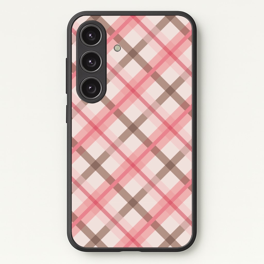 Law-Prep Plaid Phone Case - Galaxy S24 Plus / Standard