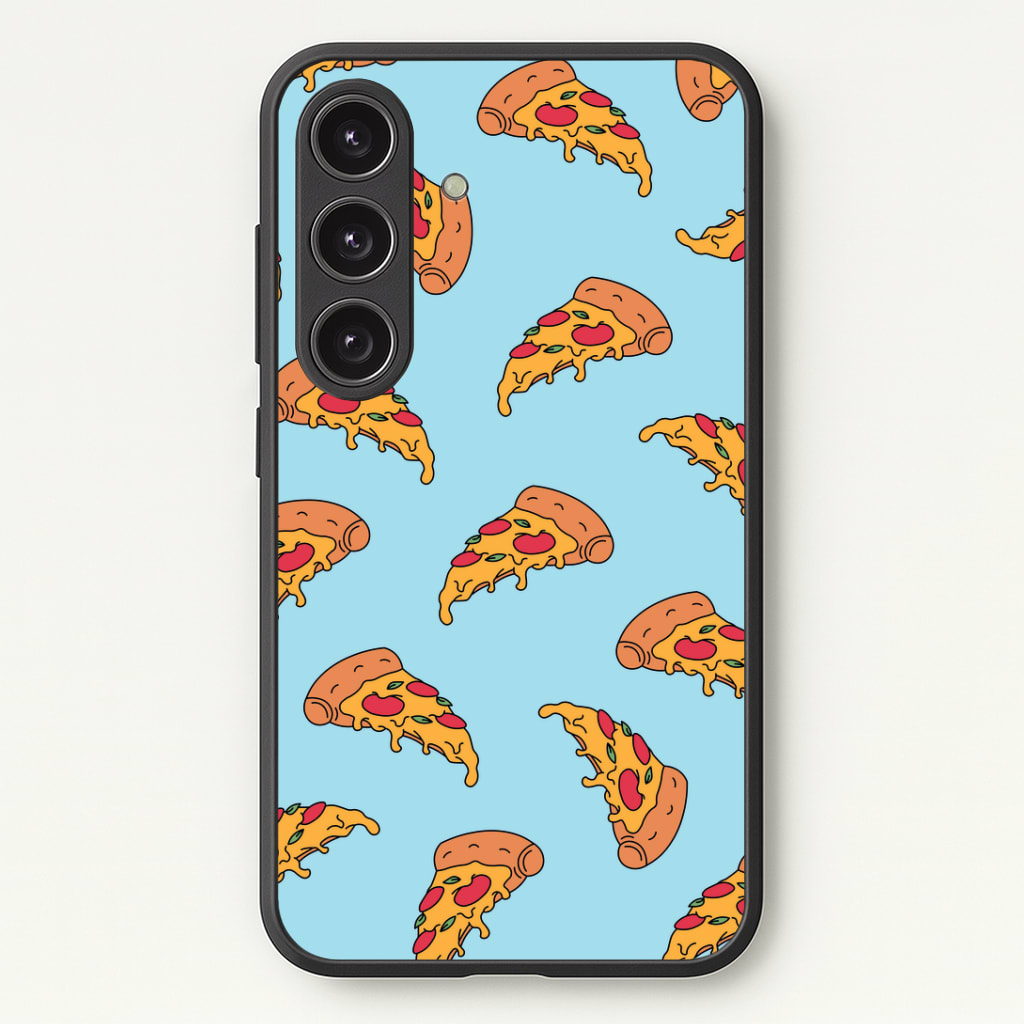 Pizza - Fast Food Patterns Phone Case - Galaxy S24 Plus / Standard