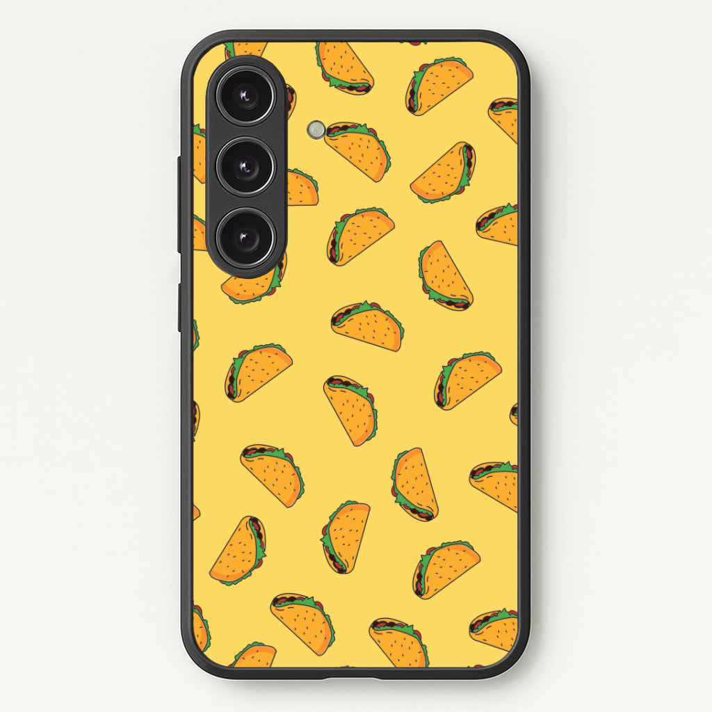 Tacos - Fast Food Patterns Phone Case - Galaxy S24 Plus / Standard