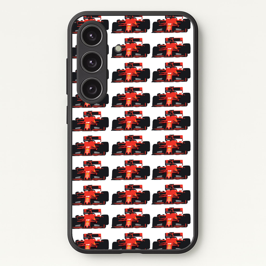 F1 Car Collage Phone Case - Galaxy S24 Plus / Standard