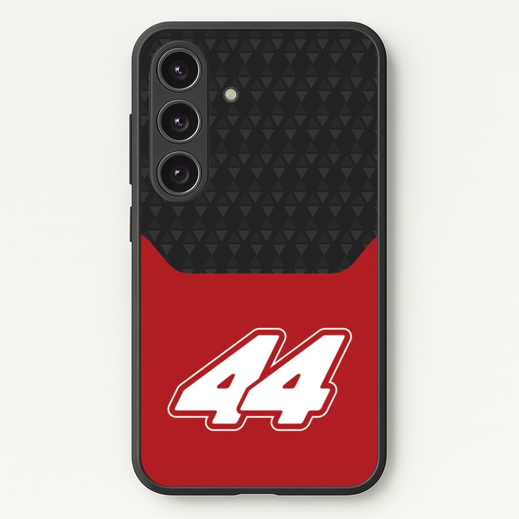 Red And Gray 44 Phone Case - Galaxy S24 Plus / Standard