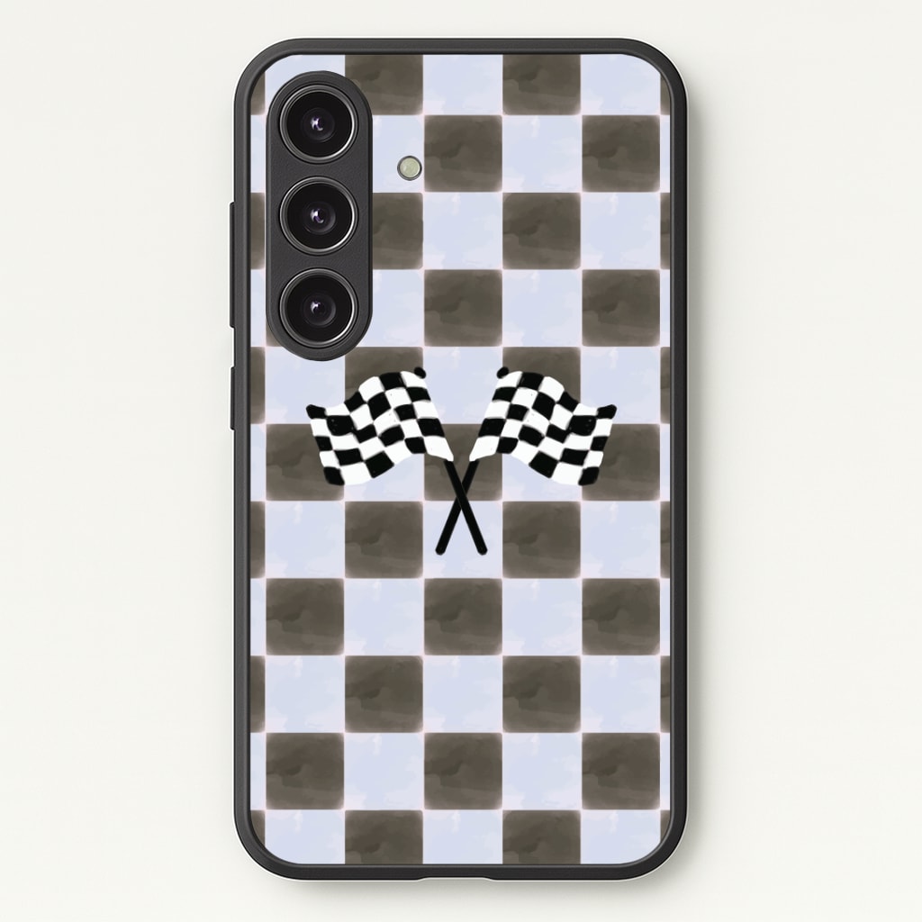 Blueberry Final Flag Phone Case - Galaxy S24 Plus / Standard