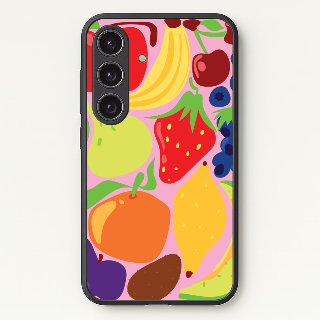 Abstract Fruits Phone Case - Galaxy S24 Plus / Standard