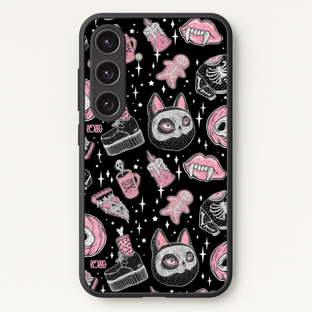 Spooks or Creeps Halloween Phone Case - Galaxy S24 Plus / Standard