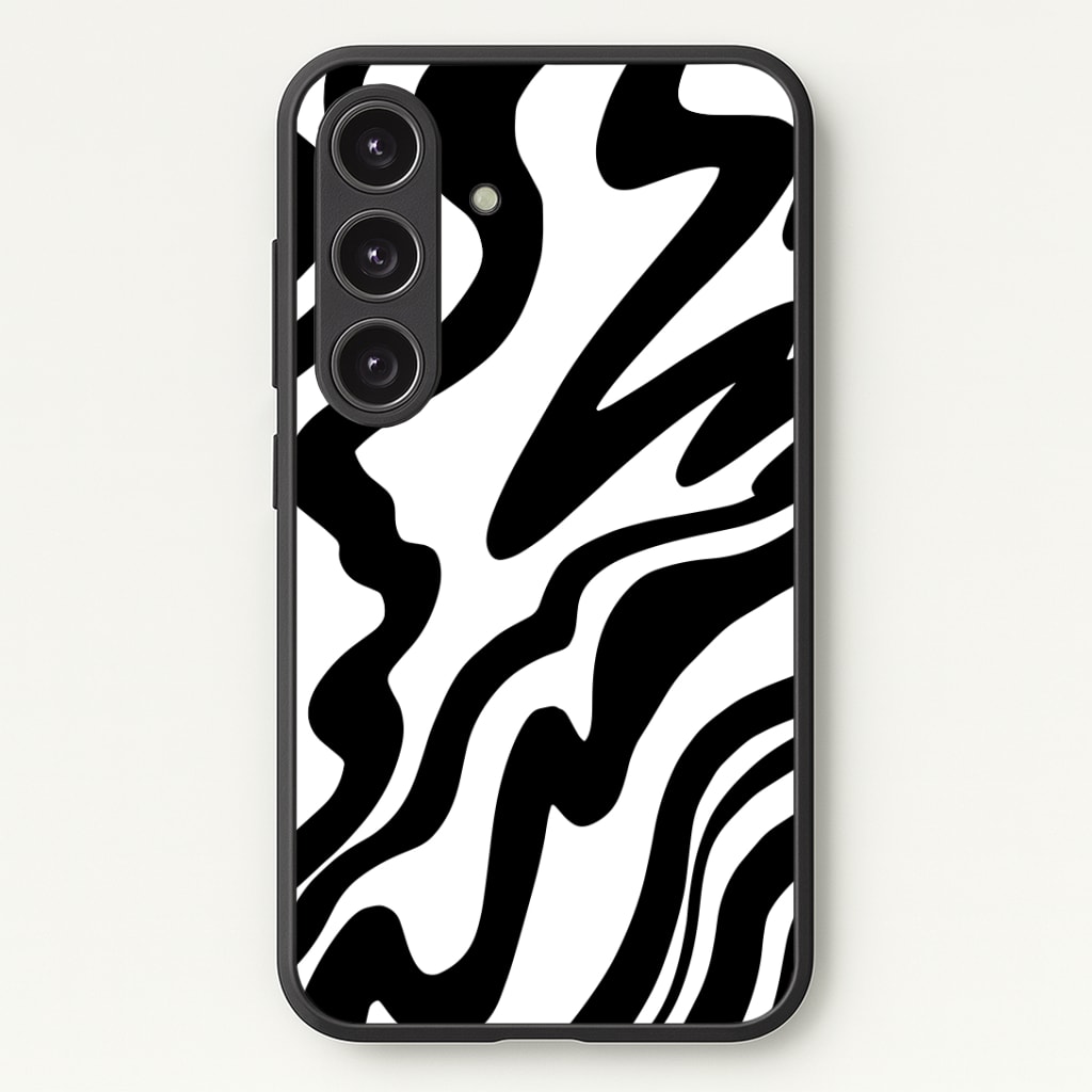 Black And White - Halloween Phone Case - Galaxy S24 Plus / Standard