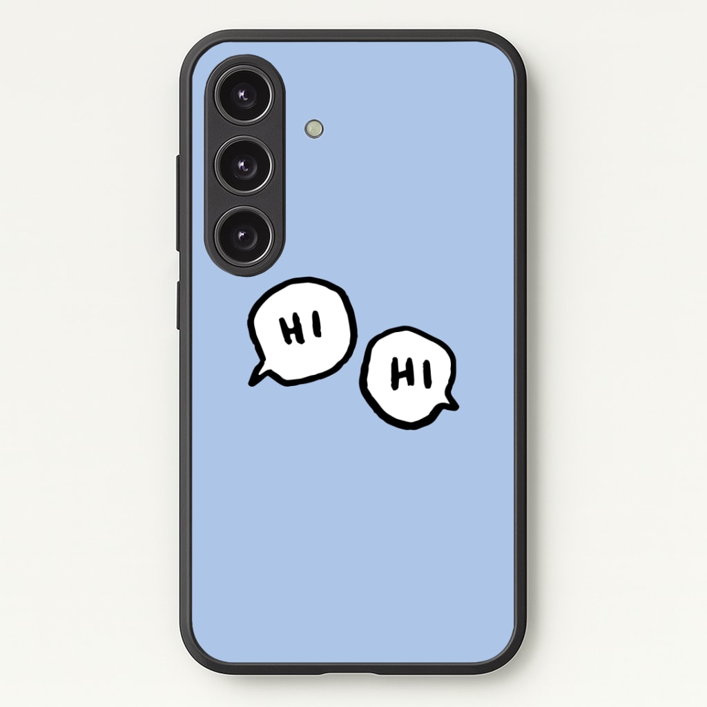 Hi Hi - Heart TV Phone Case - Galaxy S24 Plus / Standard
