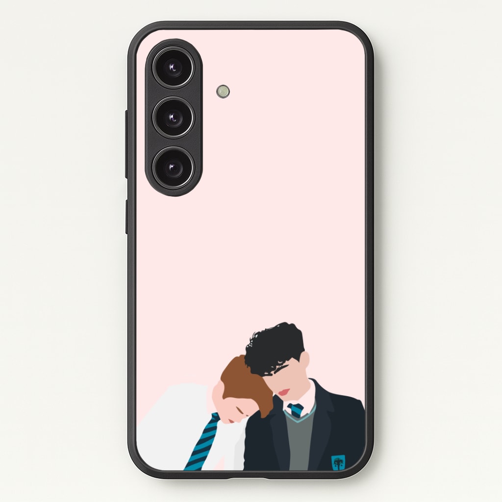 Nick And Charlie School Clothes - Heart TV Phone Case - Galaxy S24 Plus / Standard