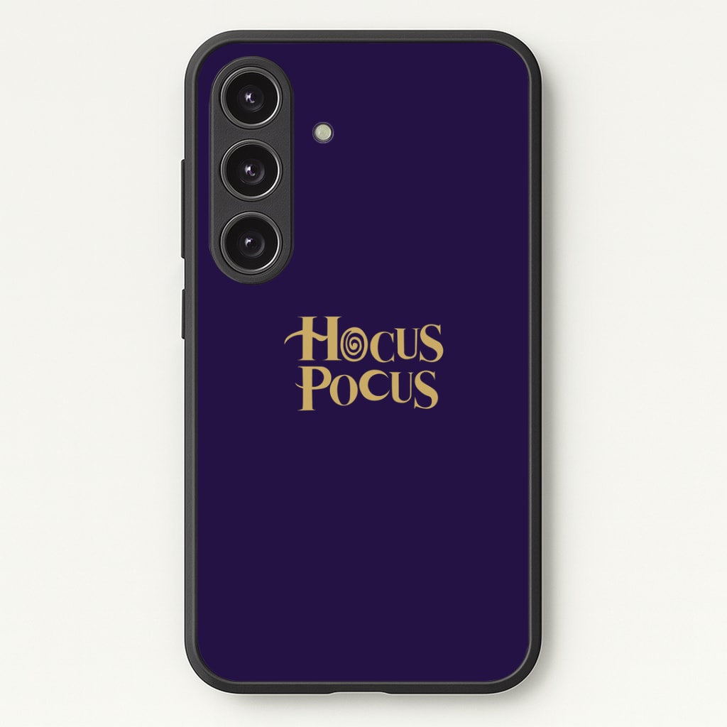 Text - Hocus Halloween Phone Case - Galaxy S24 Plus / Standard
