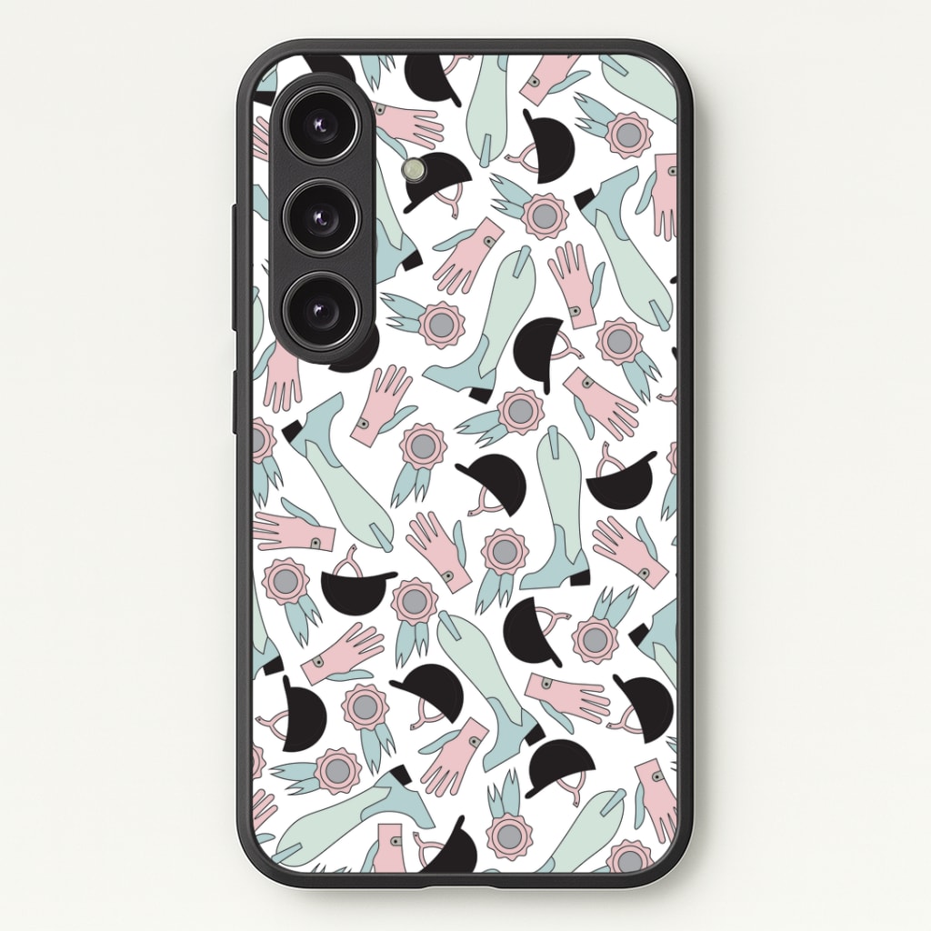 Clothing Patterns - Horses Phone Case - Galaxy S24 Plus / Standard