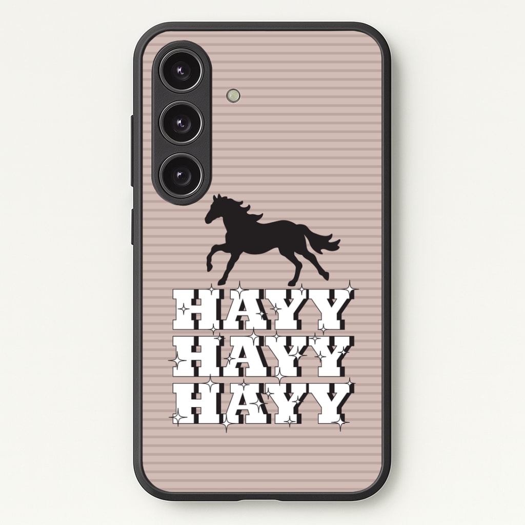Hayy Hayy Hayy - Horses Phone Case - Galaxy S24 Plus / Standard