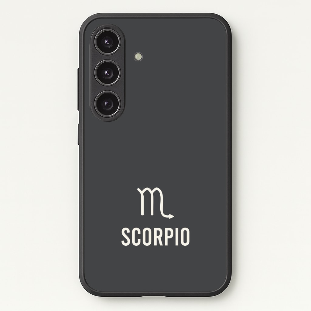Scorpio Pastel Zodiac Phone Case - Galaxy S24 Plus / Standard