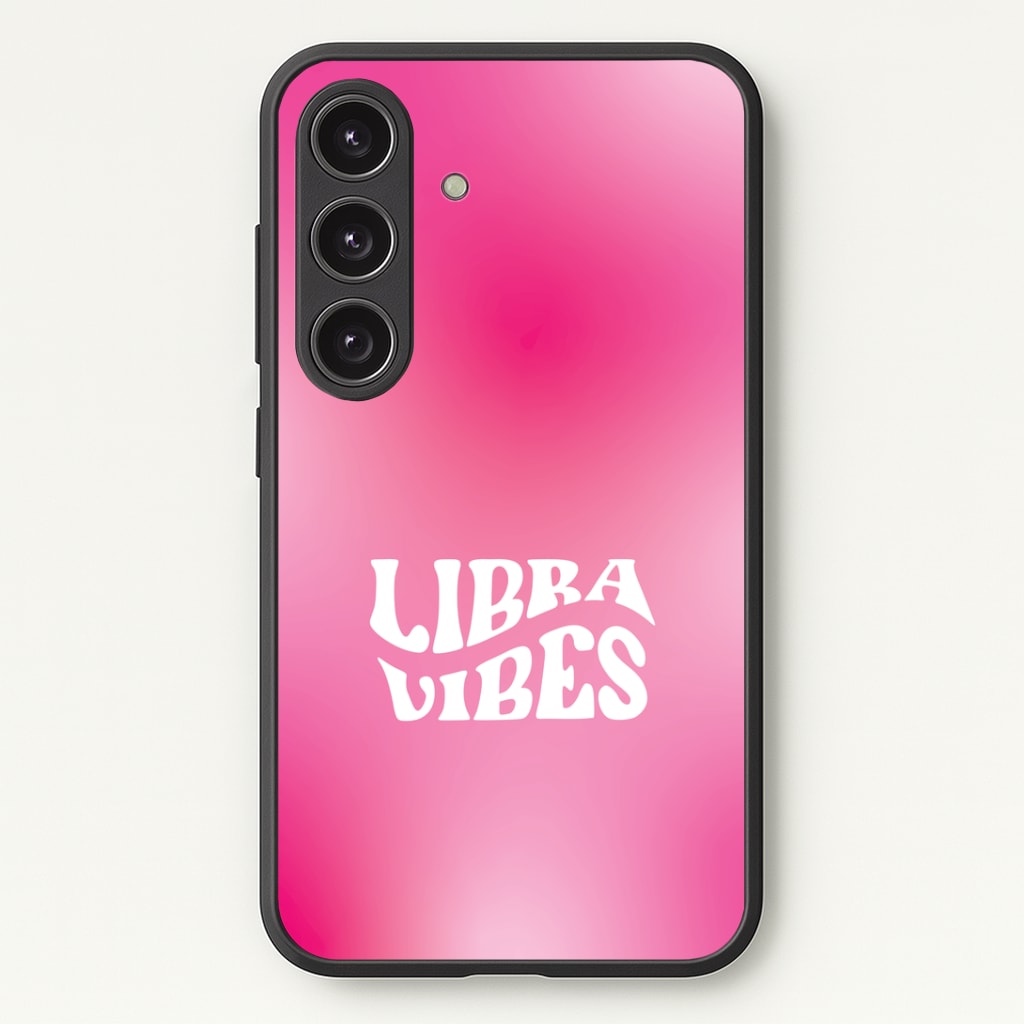 Libra Vibes Gradient Zodiac Phone Case - Galaxy S24 Plus / Standard