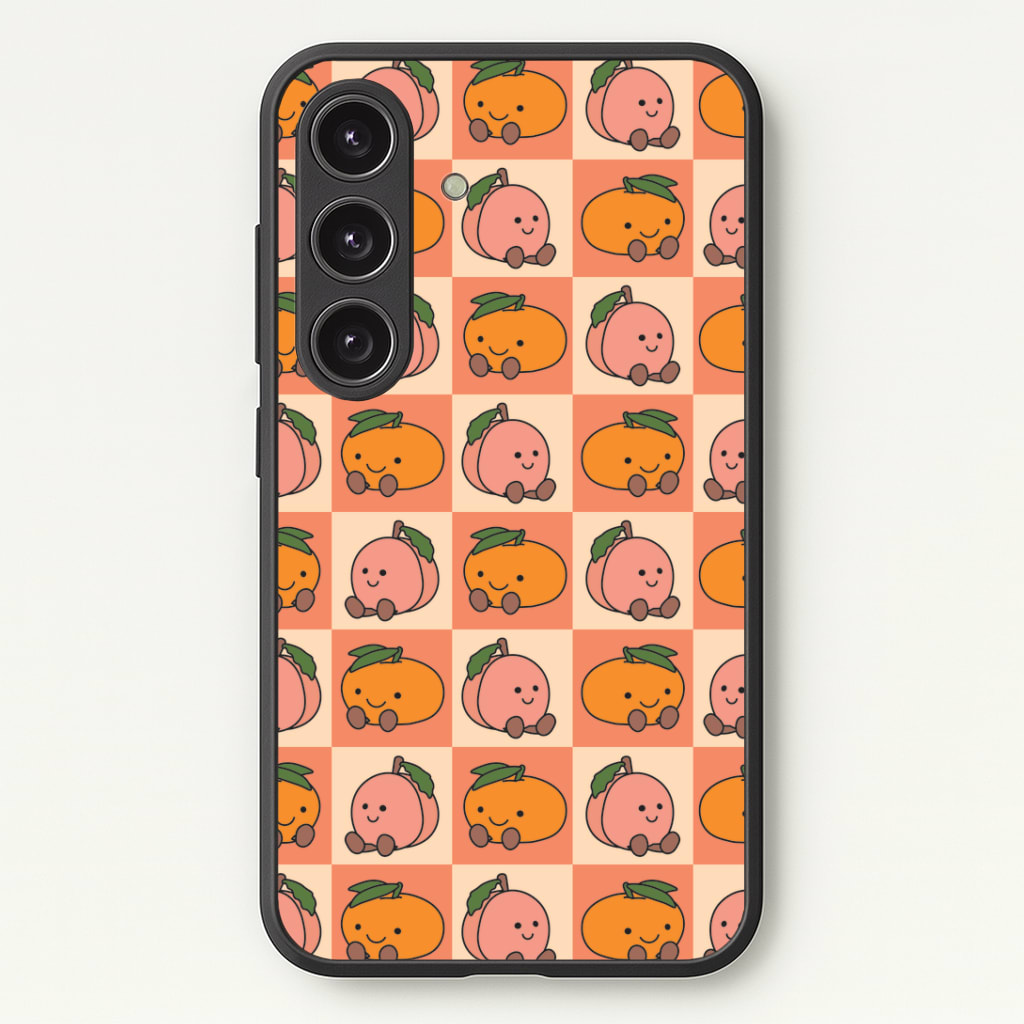 Oranges And Peaches - Plushy Phone Case - Galaxy S24 Plus / Standard