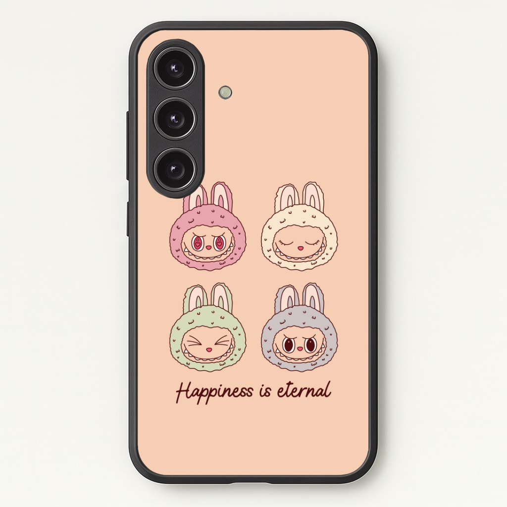 Happiness Is Eternal Monsters Phone Case - Galaxy S24 Plus / Standard